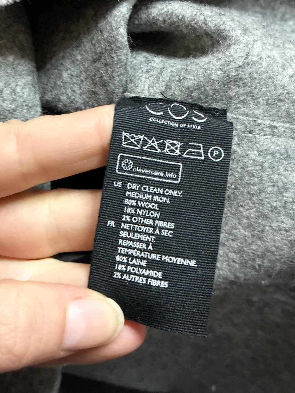 COS Boxy Wool Vest Top - Picture 7 of 7
